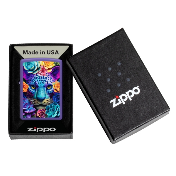 Zippo Colorful Leopard Design 47449