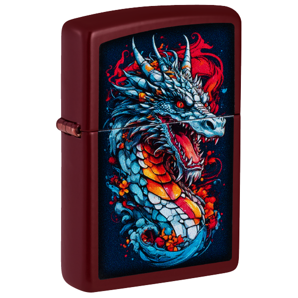 Zippo Fiery Dragon Design 47509