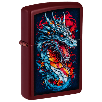Zippo Fiery Dragon Design 47509