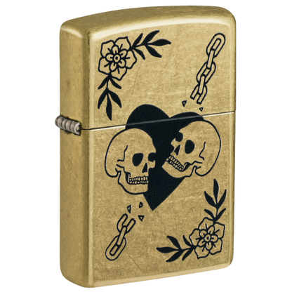 Zippo Love Skull Design 47513