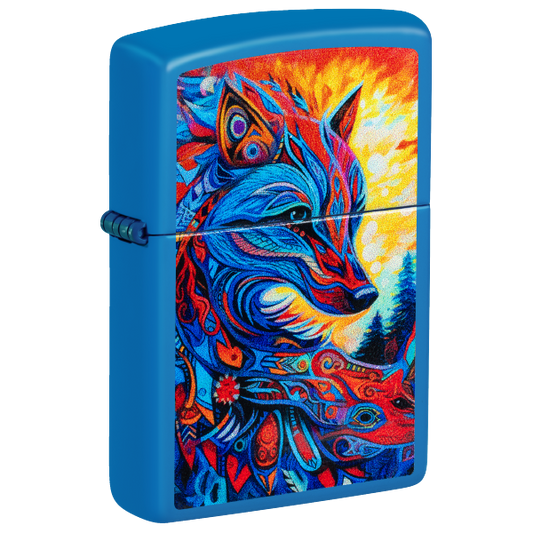 Zippo Abstract Fox Design 47516