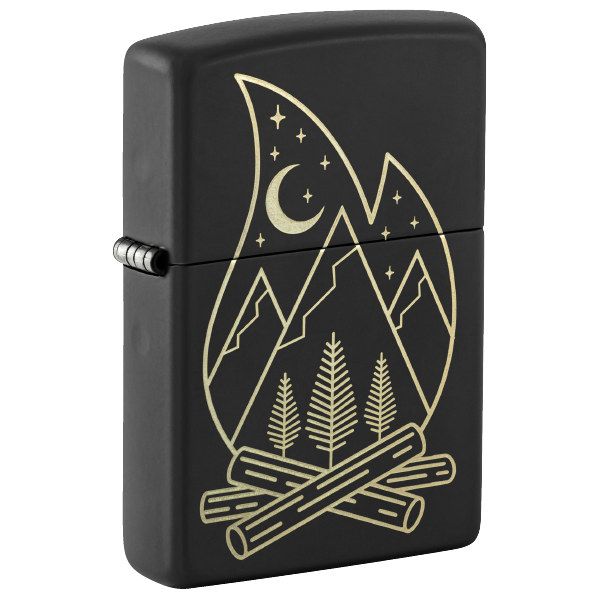 Zippo Camp Fire Flame Design 47532