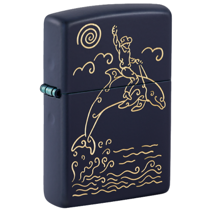 Zippo Cowboy Dolphin Design 47535
