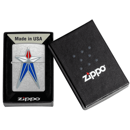 Zippo Red, White & Blue Star 48903
