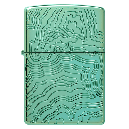 Zippo Map Design 48917