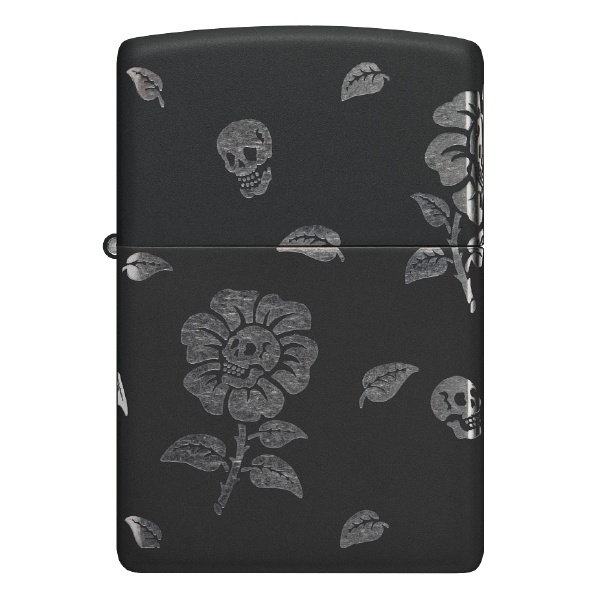 Zippo Flower Skulls Design 48931