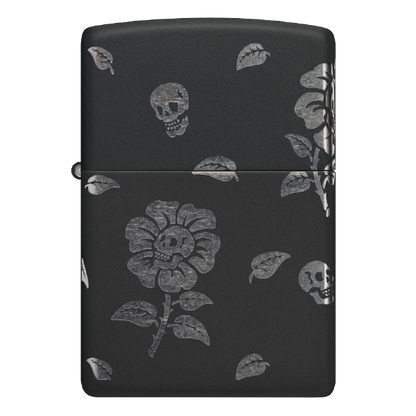 Zippo Flower Skulls Design 48931