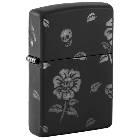 Zippo Flower Skulls Design 48931