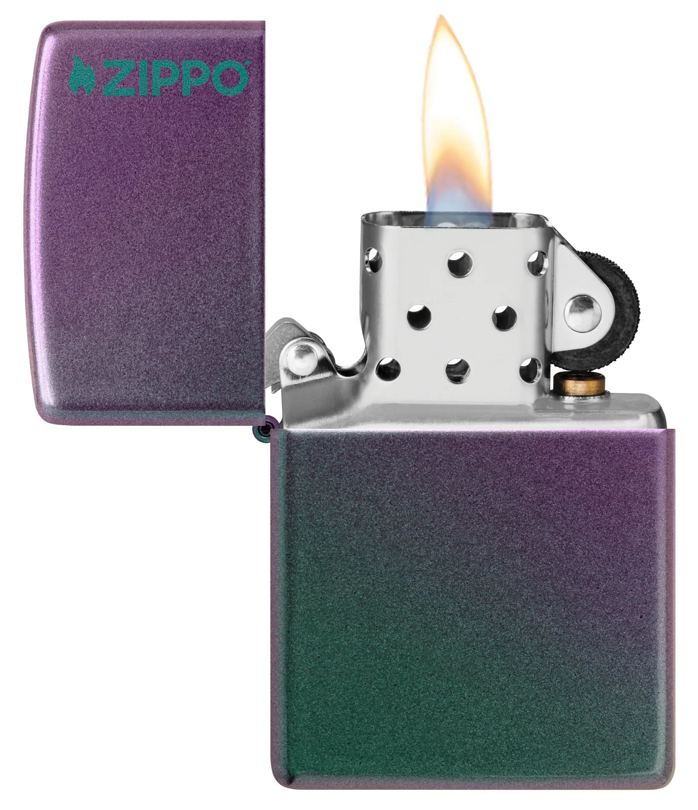 Zippo Classic Iridescent Zippo Logo 49146ZL