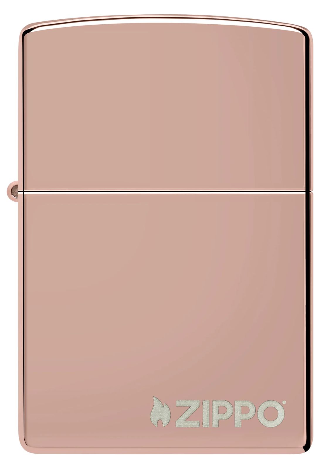 Zippo Classic High Polish Rose Gold Zippo Logo 49190ZL