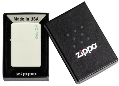 Zippo Classic Glow In The Dark Zippo Logo 49193ZL