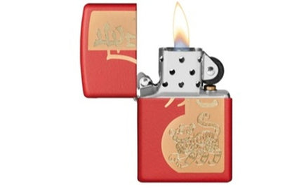 ZIPPO 49701 YEAR OF THE TIGER DESIGN