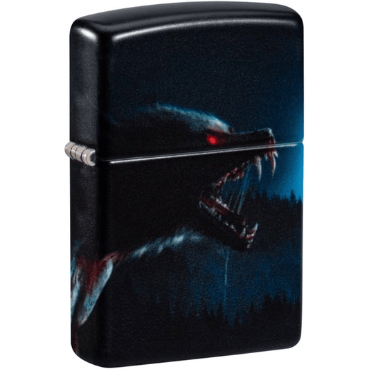 Zippo Lighter Horror Wolf Design 48923