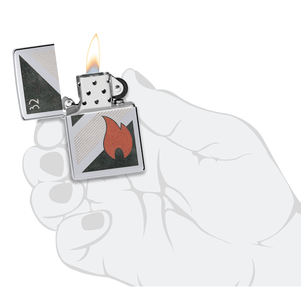 Zippo 32 Flame Design 48623