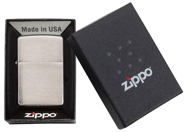 Zippo Classic Brushed Chrome 200