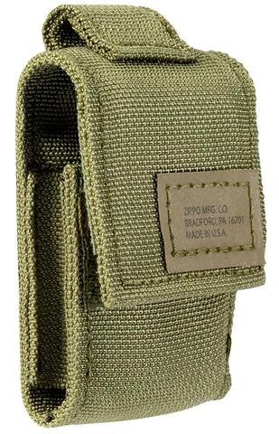 Zippo Tactical Pouch and Black Crackle Windproof Lighter GiftSet 49400