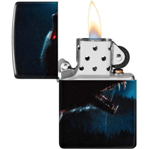 Zippo Lighter Horror Wolf Design 48923