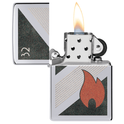 Zippo 32 Flame Design 48623