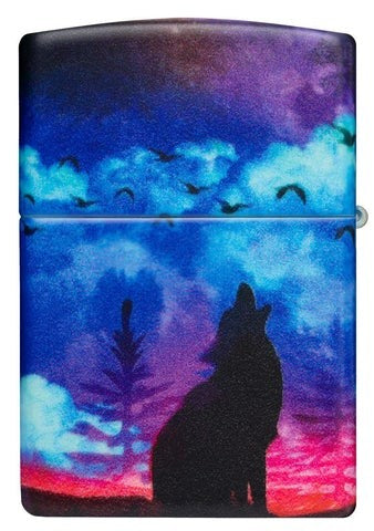 Zippo Wolf Design 49683