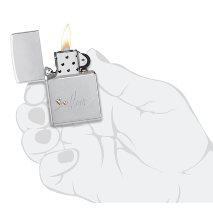 Zippo Love Design 48725