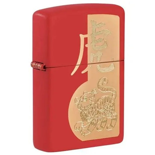 ZIPPO 49701 YEAR OF THE TIGER DESIGN
