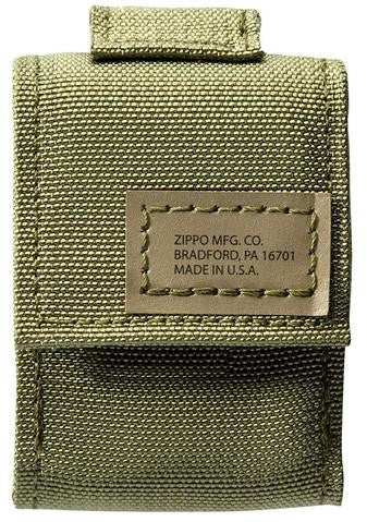 Zippo Tactical Pouch and Black Crackle Windproof Lighter GiftSet 49400