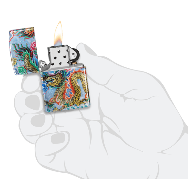 Zippo Dragon Design 48575