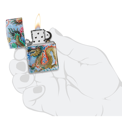 Zippo Dragon Design 48575