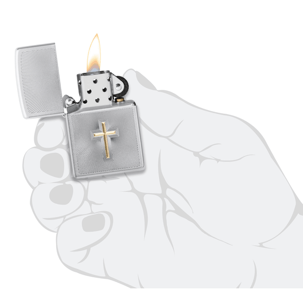 Zippo Cross Design 48581