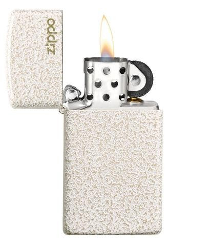 Slim® Mercury Glass Zippo Logo