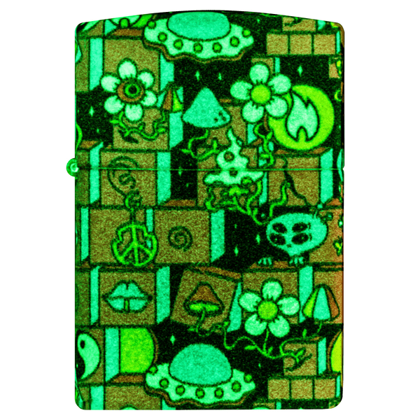 Abstract Zippo Design
