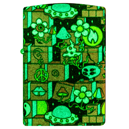 Abstract Zippo Design