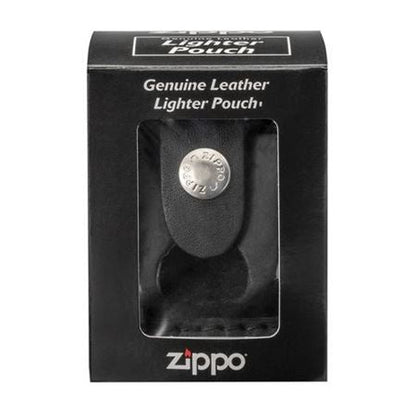 Zippo Lighter Pouch Thumb Notch Black