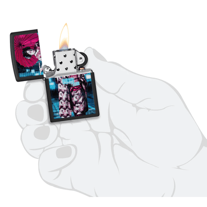 Zippo Cyber Kimono Design 218KIMO
