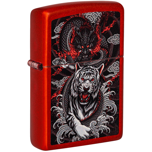 Zippo Dragon Tiger Design 48933