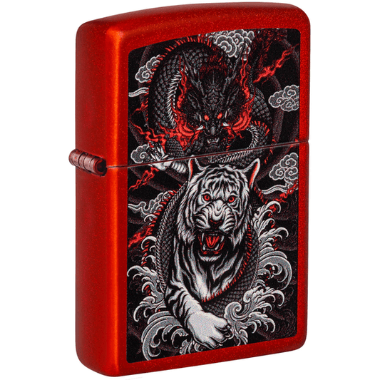 Zippo Dragon Tiger Design 48933