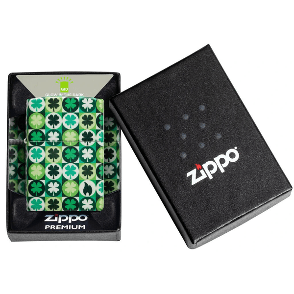 Zippo Leaf Clover 46015
