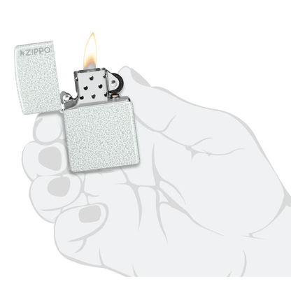 Zippo Classic Glacier Zippo Logo 46020ZL