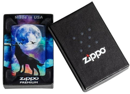 Zippo Wolf Design 49683