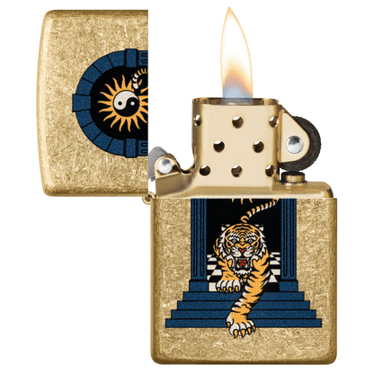 Zippo Tiger Tattoo Design 48613