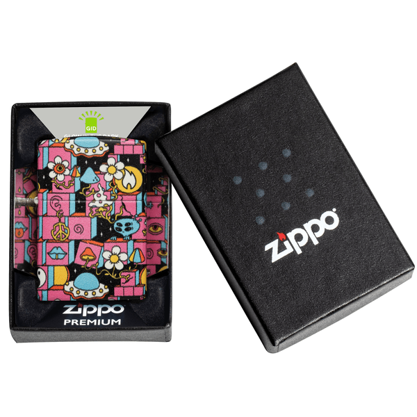 Abstract Zippo Design