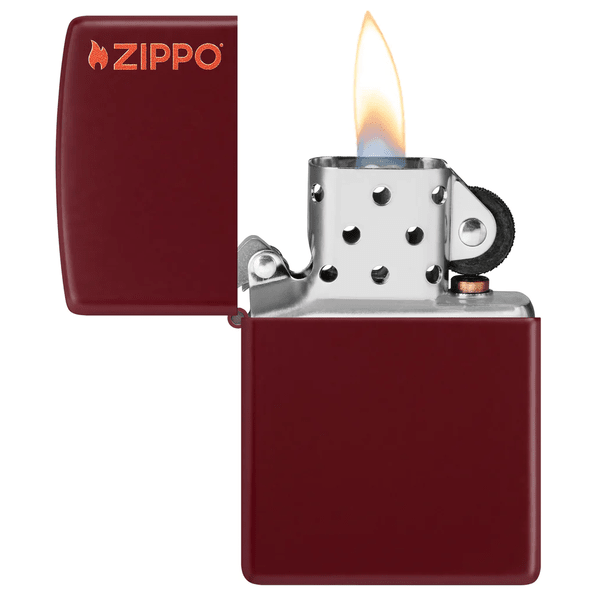 Zippo Classic Merlot Zippo Logo 46021ZL