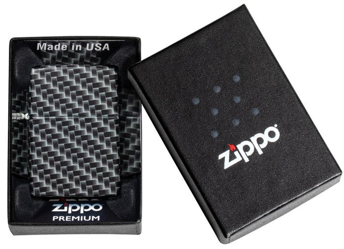 Zippo Carbon Fiber Design 49356