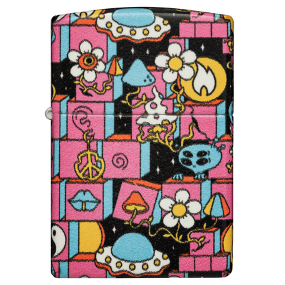 Abstract Zippo Design