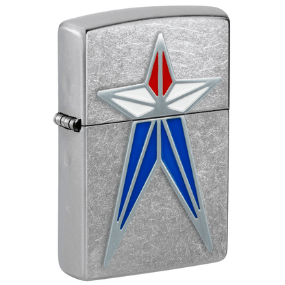 Zippo Red, White & Blue Star 48903