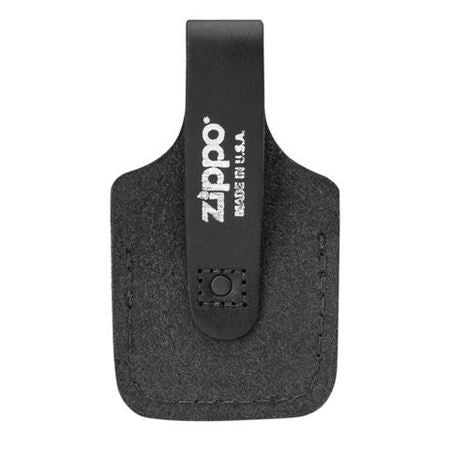 Zippo Lighter Pouch Thumb Notch Black