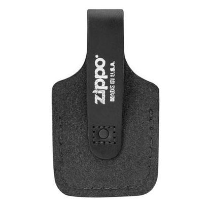 Zippo Lighter Pouch Thumb Notch Black