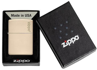 Zippo Classic Flat Sand Zippo Logo 49453ZL