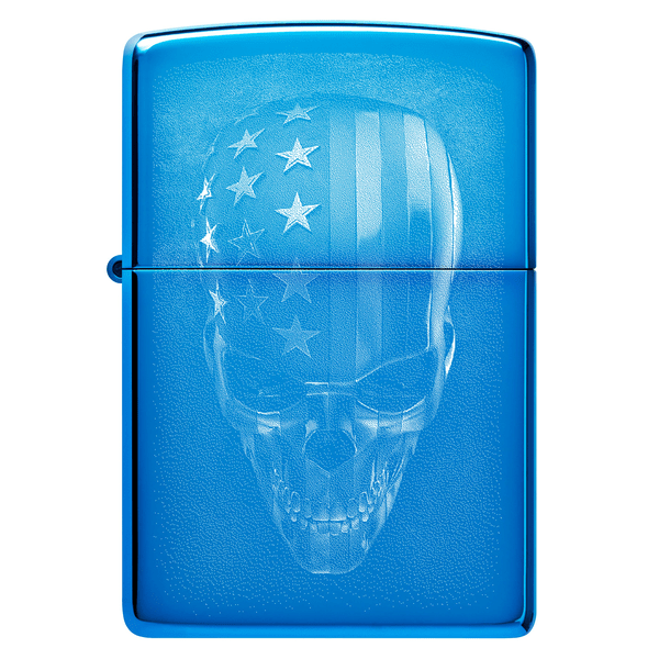Zippo American Skull Design 48739
