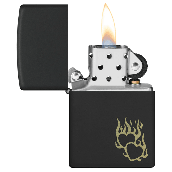 Zippo Fire Heart Design 46004